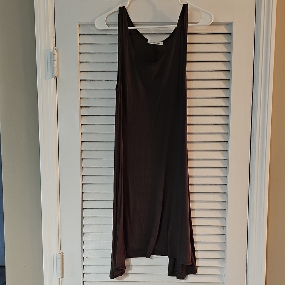 Olive Green Slip Dress